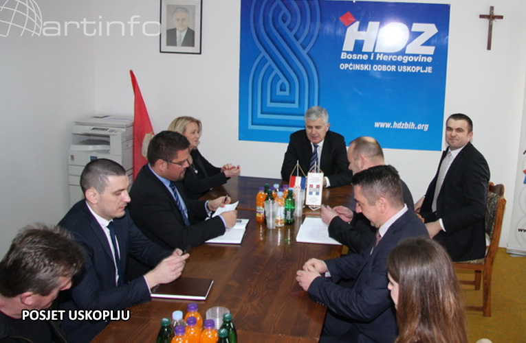 hdz posjet uskoplju