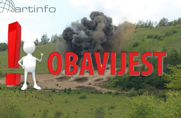 obavijest o deminiranju