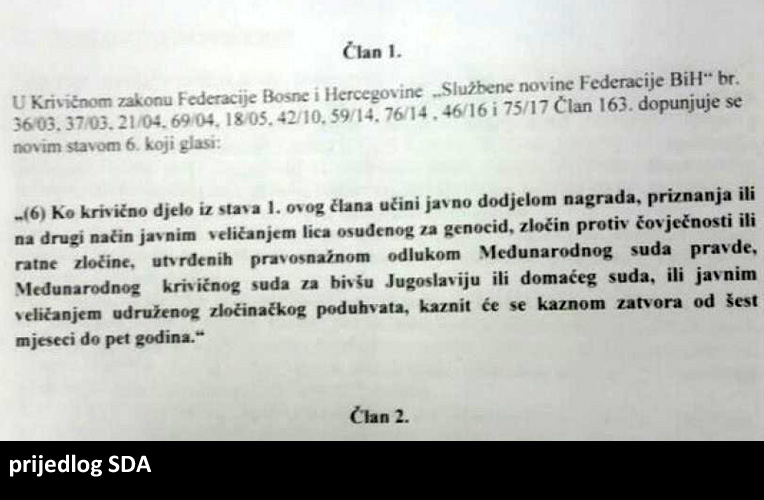 prijedlog sda
