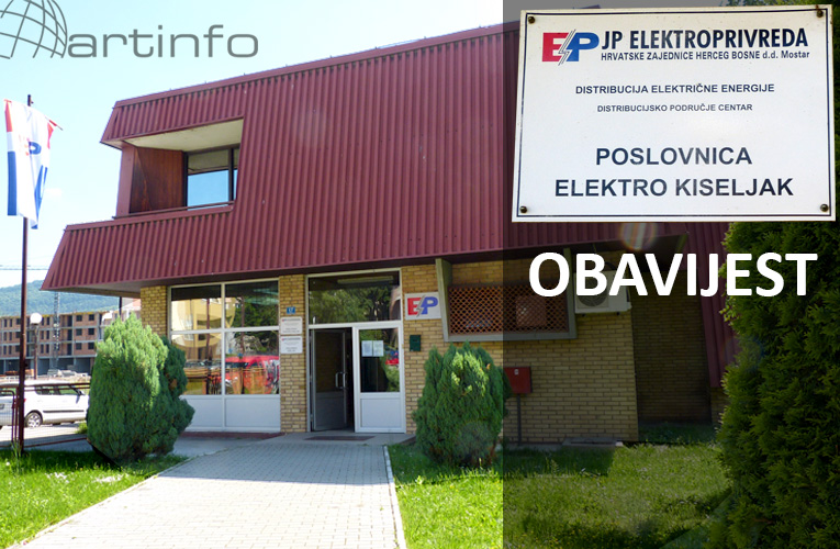 ep kiseljak obavijest