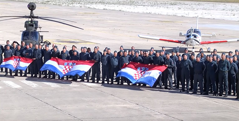 rh vojska zastave