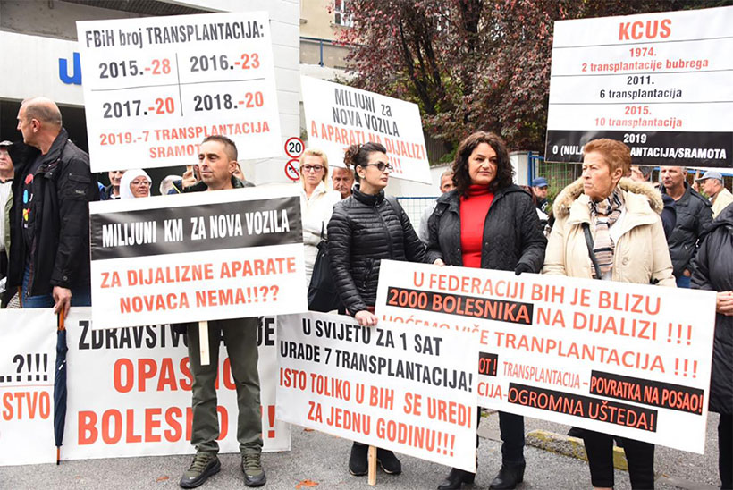 dijaliza prosvjedi