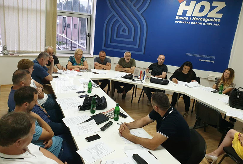 hdz kiseljak sjednica