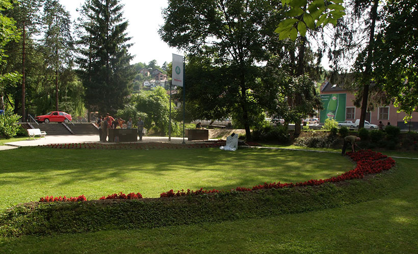 kiseljak park izvor