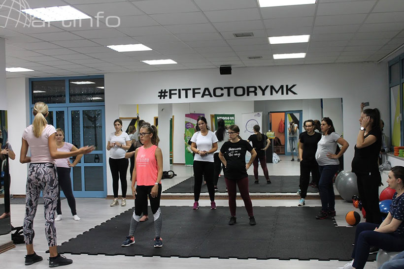 trening trudnice