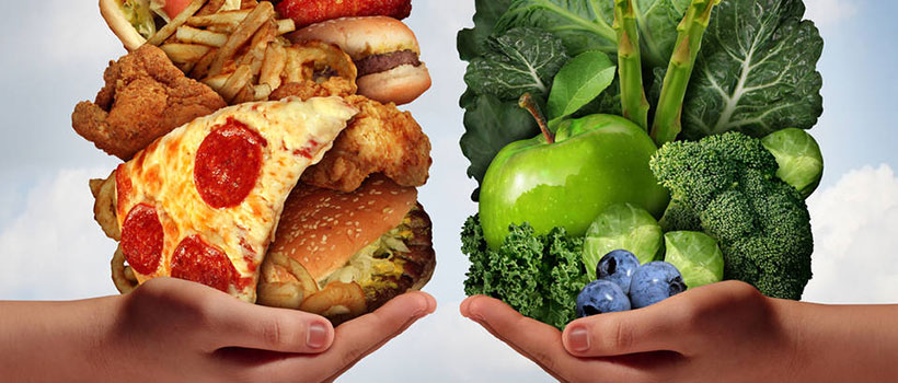 zdrava nezdrava hrana