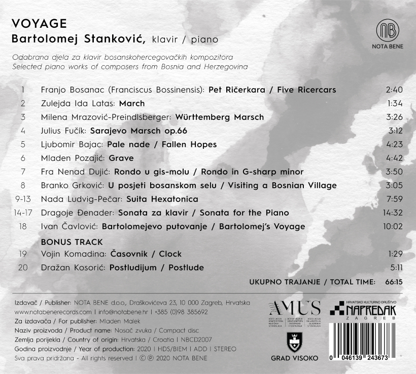 3 CD VOYAGE BACK COVER 820