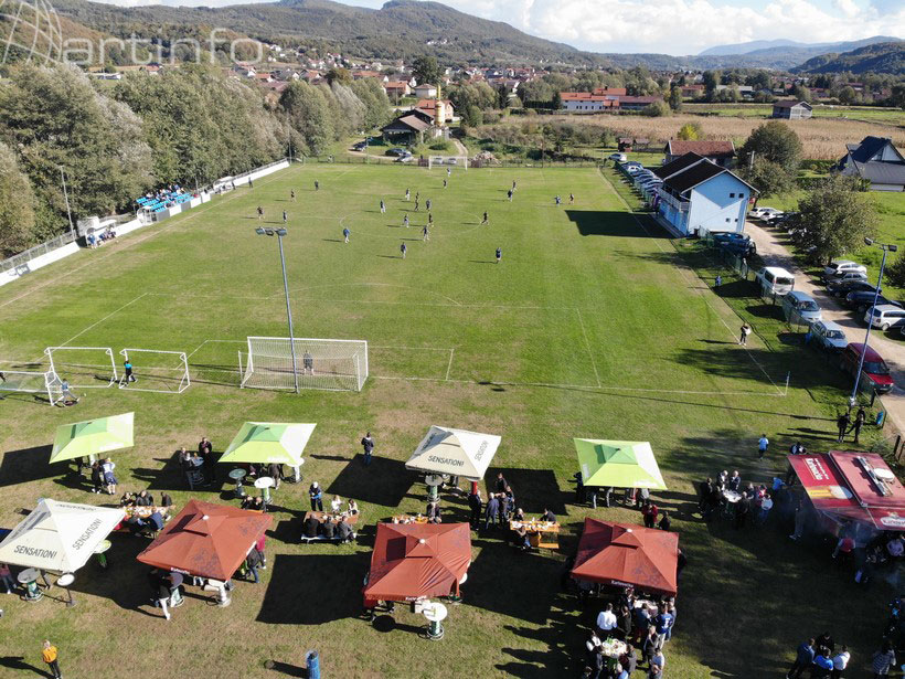 brnjaci stadion dron