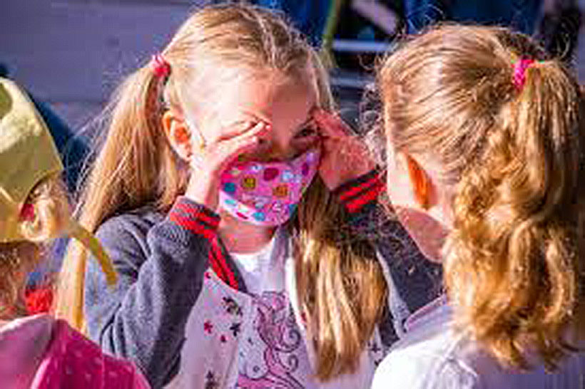 djeca skola maske