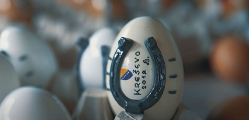 kresevo jaje potkovano