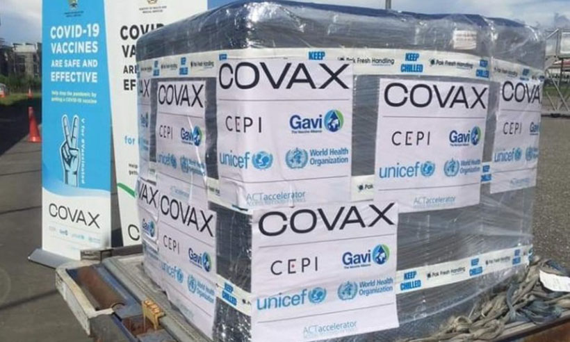COVAX VAKC posiljka