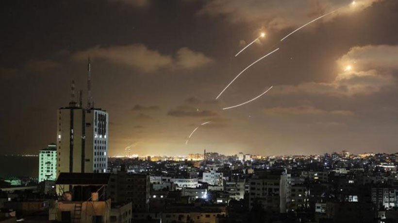 gaza palestina rakete